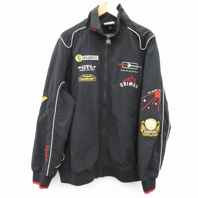 GRIMEY / GRMY | グライミー THE LOWER DEPTHS TRACK JACKET ジャージ ブラック サイズ：L【瀬戸大橋店】