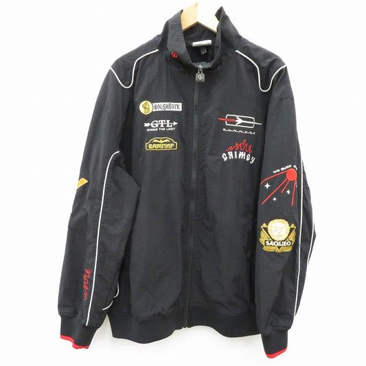GRIMEY / GRMY | グライミー THE LOWER DEPTHS TRACK JACKET ジャージ ブラック サイズ：L【瀬戸大橋店】