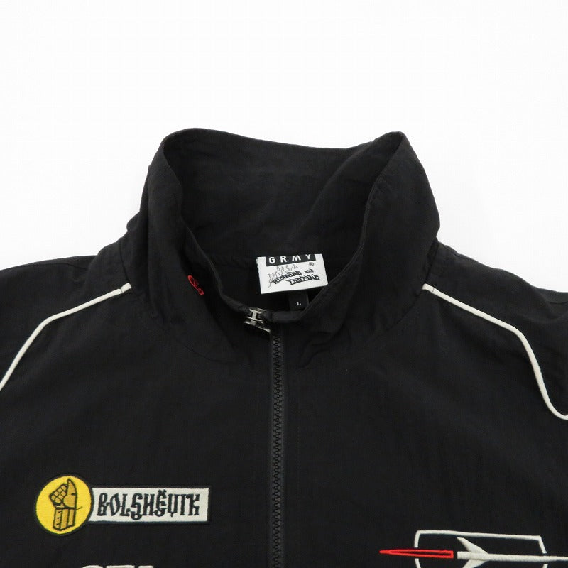 GRIMEY / GRMY | グライミー THE LOWER DEPTHS TRACK JACKET ジャージ ブラック サイズ：L【瀬戸大橋店】