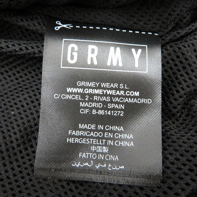 GRIMEY / GRMY | グライミー THE LOWER DEPTHS TRACK JACKET ジャージ ブラック サイズ：L【瀬戸大橋店】