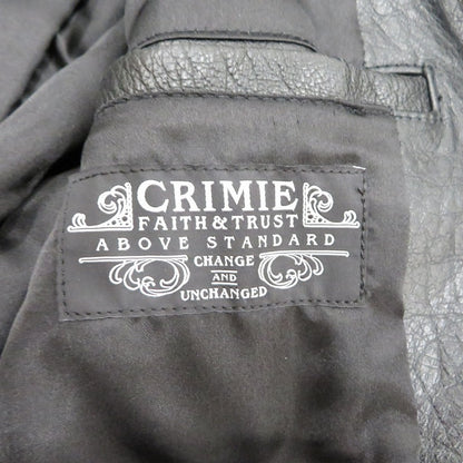CRIMIE | クライミー ライダースジャケット C1C5-JK18 ブラック サイズ：S【瀬戸大橋店】