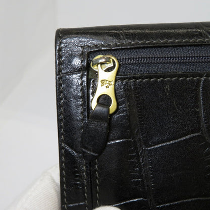IL BISONTE | イルビゾンテ 型押しロングウォレット 長財布 5402306040 ブラック【瀬戸大橋店】