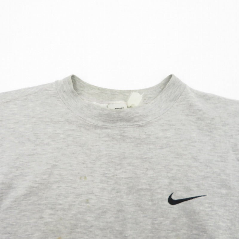 NIKE | ナイキ 刺繍ロゴ短丈スウェット スウェット グレー【瀬戸大橋店】