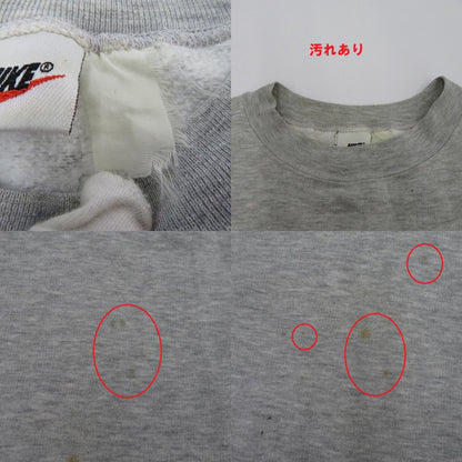 NIKE | ナイキ 刺繍ロゴ短丈スウェット スウェット グレー【瀬戸大橋店】