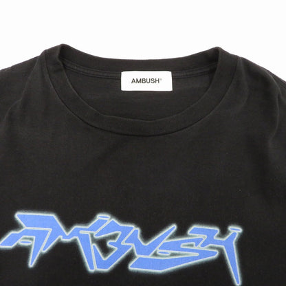AMBUSH | アンブッシュ 半袖Ｔシャツ 12114415 ブラック サイズ：M【瀬戸大橋店】