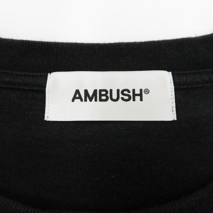 AMBUSH | アンブッシュ 半袖Ｔシャツ 12114415 ブラック サイズ：M【瀬戸大橋店】