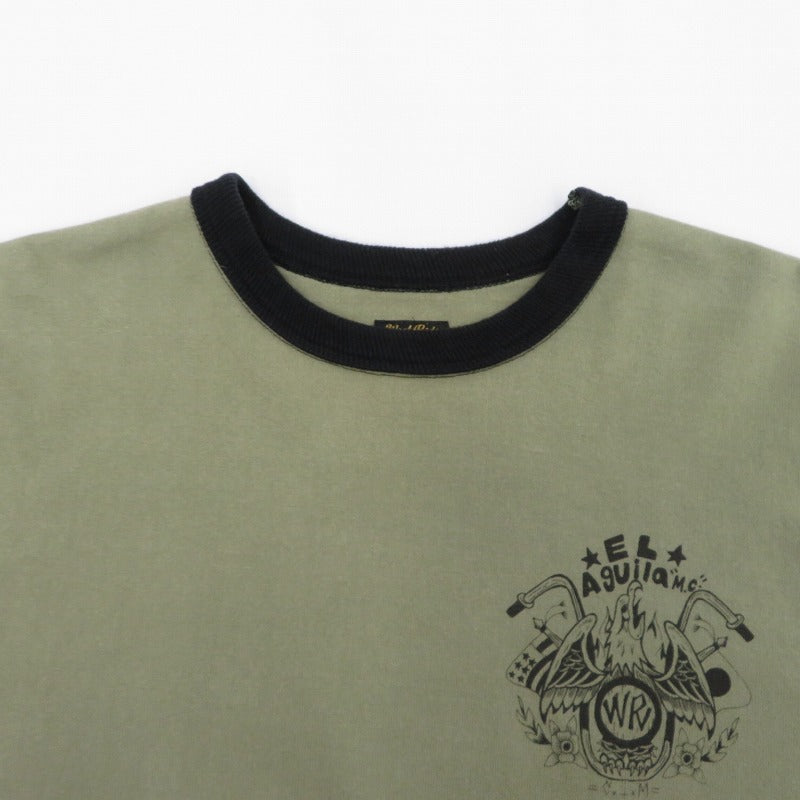 WEST RIDE | ウエストライド EL/Aguila M.C 長袖Ｔシャツ カーキ サイズ：36【瀬戸大橋店】