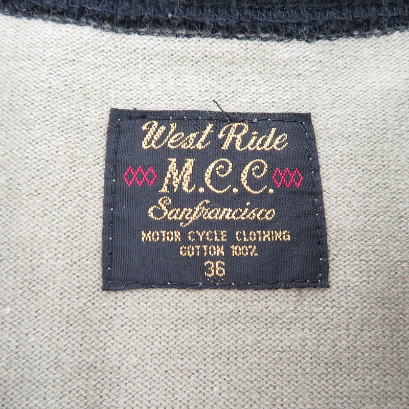WEST RIDE | ウエストライド EL/Aguila M.C 長袖Ｔシャツ カーキ サイズ：36【瀬戸大橋店】