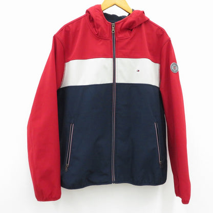 TOMMY HILFIGER | トミーヒルフィガー フルジップジャケット ナイロンジャケット 157AP294 マルチカラー サイズ：XL【瀬戸大橋店】