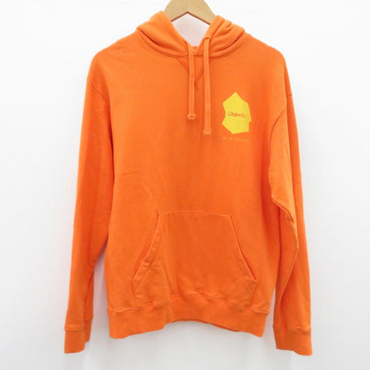 OBJECTS IV LIFE Continuity print hoodie パーカー オレンジ【瀬戸大橋店】