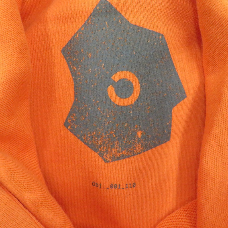 OBJECTS IV LIFE Continuity print hoodie パーカー オレンジ【瀬戸大橋店】