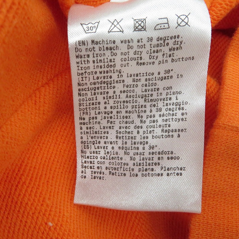 OBJECTS IV LIFE Continuity print hoodie パーカー オレンジ【瀬戸大橋店】