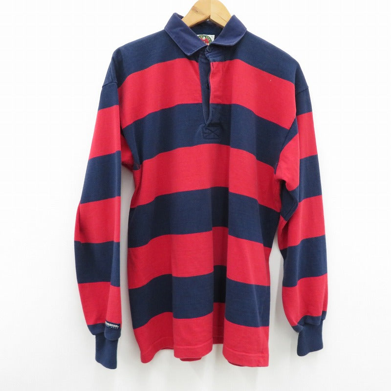 BARBARIAN RUGBY WEAR | バーバリアンラグビーウェア ポロシャツ ネイビー サイズ：XL【瀬戸大橋店】