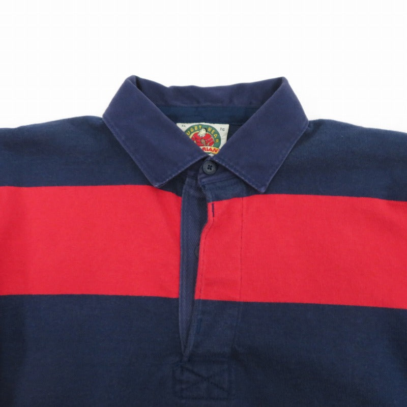 BARBARIAN RUGBY WEAR | バーバリアンラグビーウェア ポロシャツ ネイビー サイズ：XL【瀬戸大橋店】