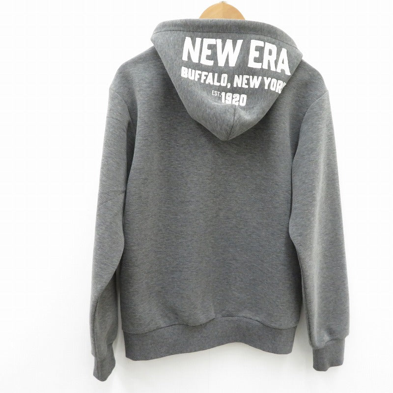 NEW ERA | ニューエラ テックスウェット フルジップフーディー パーカー グレー サイズ：L【瀬戸大橋店】