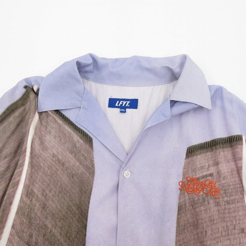 Lafayette | ラファイエット NEW YORK S/S SHIRT/70S 半袖シャツ LS230206 パープル サイズ：XXL【瀬戸大橋店】