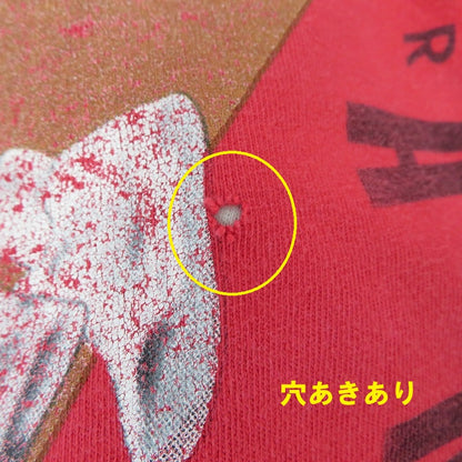 VINTAGE衣料 | ヴィンテージイリョウ 銀タグ/マイケルジョーダンTEE 半袖Ｔシャツ レッド サイズ：M【瀬戸大橋店】
