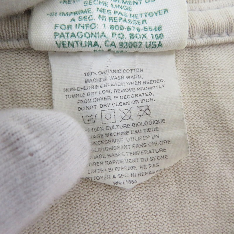 patagonia | パタゴニア 半袖Ｔシャツ ベージュ サイズ：S【瀬戸大橋店】