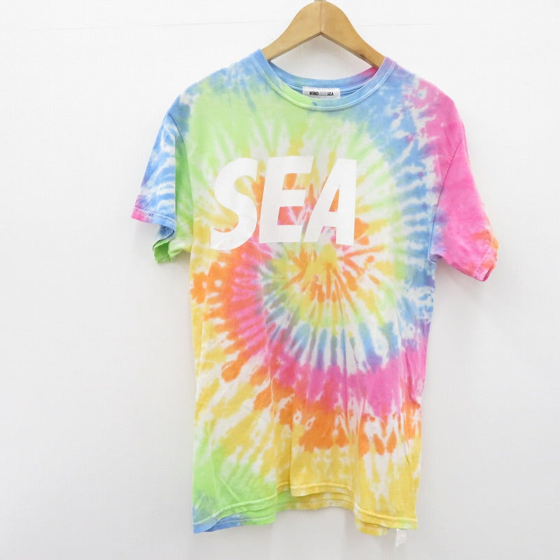 WIND AND SEA | ウィンダンシーウインダンシー タイダイ 半袖Ｔシャツ マルチカラー サイズ：M【瀬戸大橋店】