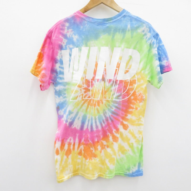 WIND AND SEA | ウィンダンシーウインダンシー タイダイ 半袖Ｔシャツ マルチカラー サイズ：M【瀬戸大橋店】