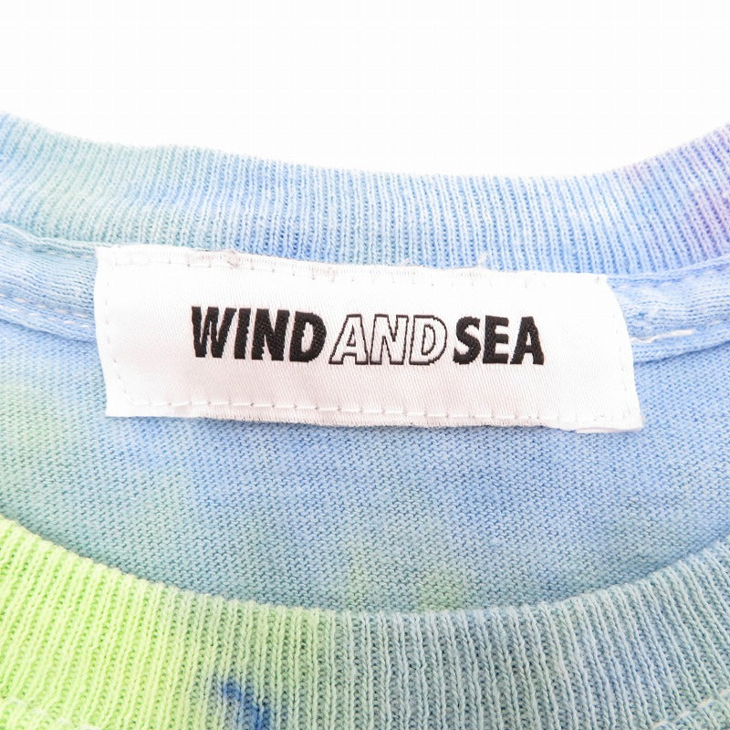 WIND AND SEA | ウィンダンシーウインダンシー タイダイ 半袖Ｔシャツ マルチカラー サイズ：M【瀬戸大橋店】