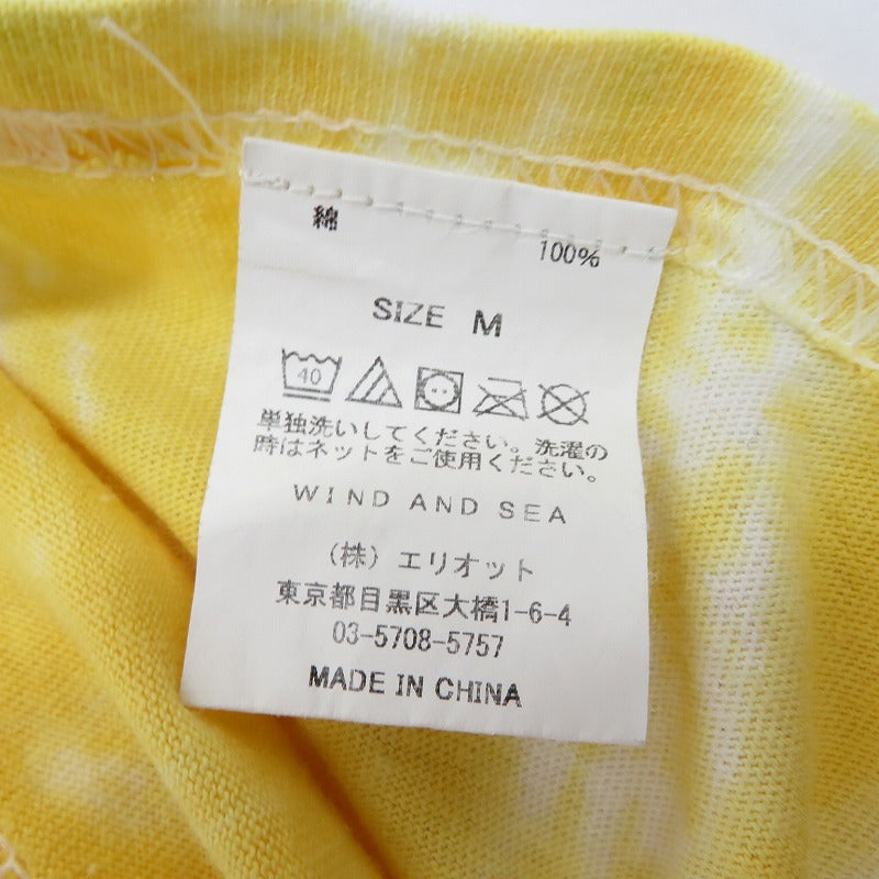 WIND AND SEA | ウィンダンシーウインダンシー タイダイ 半袖Ｔシャツ マルチカラー サイズ：M【瀬戸大橋店】