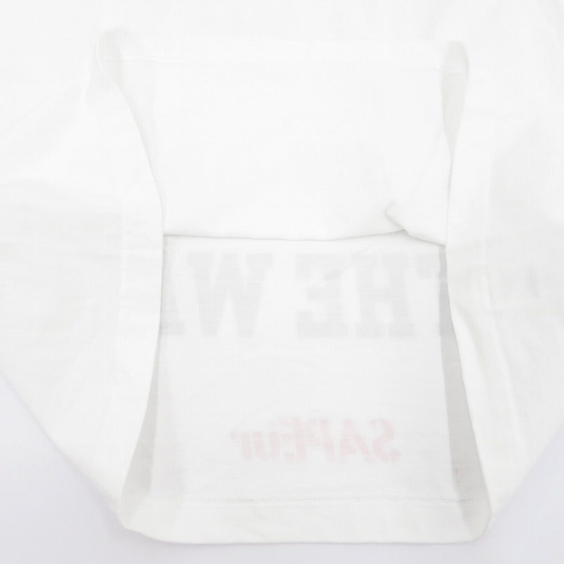 SAPEur | サプール FRIEND'S AND FAMILY Tシャツ 半袖Ｔシャツ ホワイト サイズ：M【瀬戸大橋店】