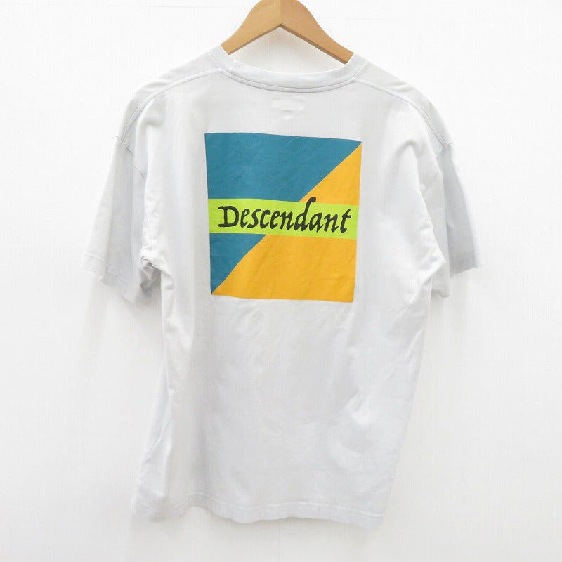 DESCENDANT | ディセンダント MAHI MAHI TEE 半袖Ｔシャツ アイボリー サイズ：2【瀬戸大橋店】