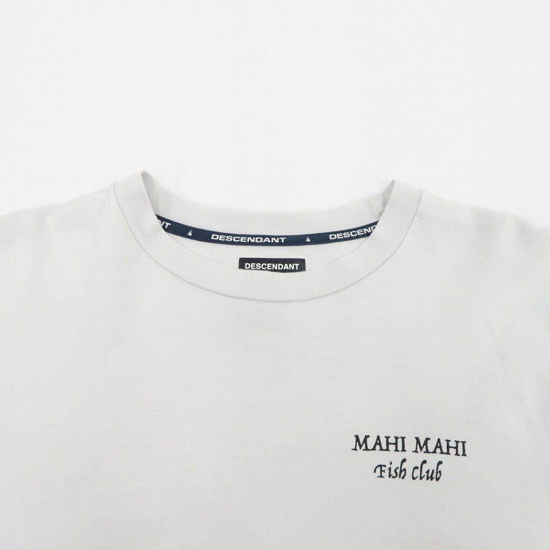 DESCENDANT | ディセンダント MAHI MAHI TEE 半袖Ｔシャツ アイボリー サイズ：2【瀬戸大橋店】