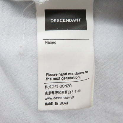 DESCENDANT | ディセンダント MAHI MAHI TEE 半袖Ｔシャツ アイボリー サイズ：2【瀬戸大橋店】