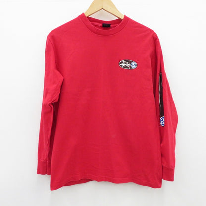 STUSSY | ステューシー USA製/OLD STUSSY 長袖Ｔシャツ レッド サイズ：M【瀬戸大橋店】