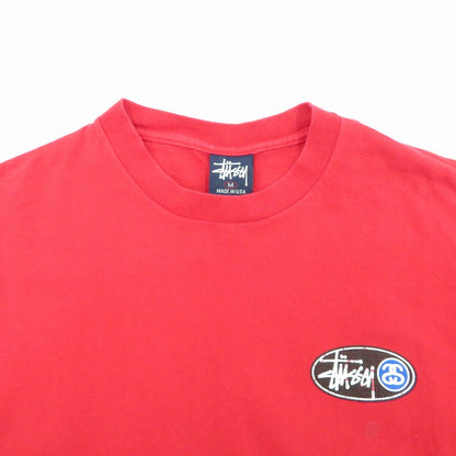 STUSSY | ステューシー USA製/OLD STUSSY 長袖Ｔシャツ レッド サイズ：M【瀬戸大橋店】