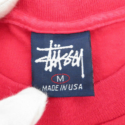 STUSSY | ステューシー USA製/OLD STUSSY 長袖Ｔシャツ レッド サイズ：M【瀬戸大橋店】
