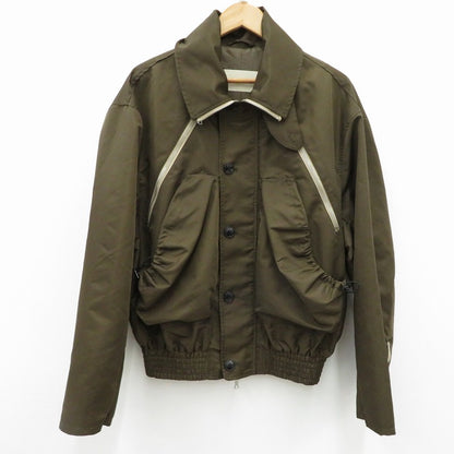 DRIES VAN NOTEN | ドリスヴァンノッテン VANBORN BOMBER JACKET その他アウター カーキ サイズ：M【瀬戸大橋店】