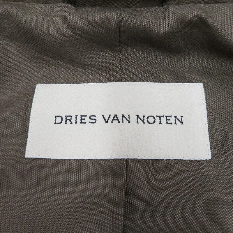 DRIES VAN NOTEN | ドリスヴァンノッテン VANBORN BOMBER JACKET その他アウター カーキ サイズ：M【瀬戸大橋店】