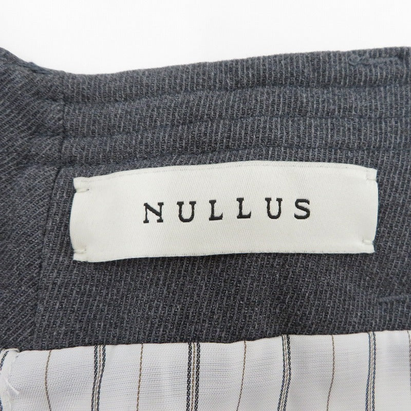 Belted Suit Skirt スカート NUSS25SKI001 グレー サイズ：2【瀬戸大橋店】