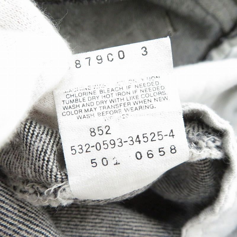Levi's | リーバイス デニムパンツ 501-0658 ブラック サイズ：32【瀬戸大橋店】