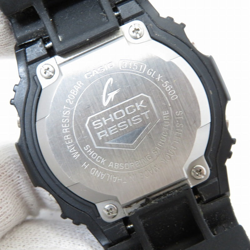 G-SHOCK | ジーショック G-LIDE/5600 SERIES 腕時計 GLX-5600-1JF ブラック【瀬戸大橋店】