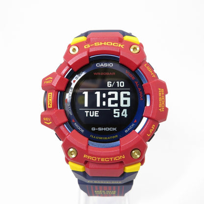 G-SHOCK | ジーショック G-SQUAD×FCバルセロナ Matchday 腕時計 GBD-100BAR-4JR レッド【瀬戸大橋店】