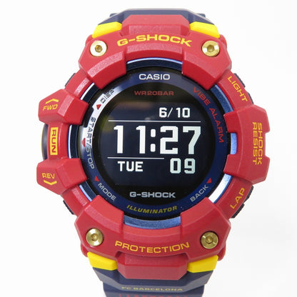 G-SHOCK | ジーショック G-SQUAD×FCバルセロナ Matchday 腕時計 GBD-100BAR-4JR レッド【瀬戸大橋店】