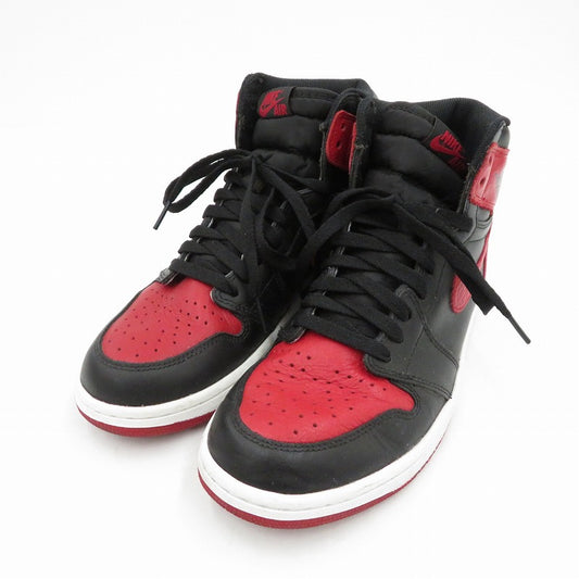 NIKE | ナイキ Air Jordan 1 Retro High OG 'Bred/Banned' スニーカー 555088-001 エアジョーダン レッド 27cm【瀬戸大橋店】