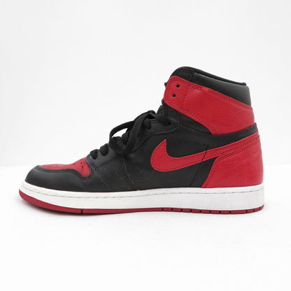 NIKE | ナイキ Air Jordan 1 Retro High OG 'Bred/Banned' スニーカー 555088-001 エアジョーダン レッド 27cm【瀬戸大橋店】
