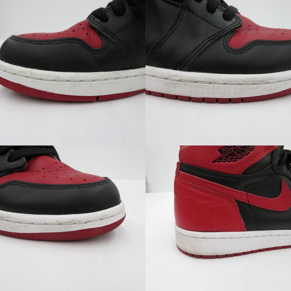NIKE | ナイキ Air Jordan 1 Retro High OG 'Bred/Banned' スニーカー 555088-001 エアジョーダン レッド 27cm【瀬戸大橋店】