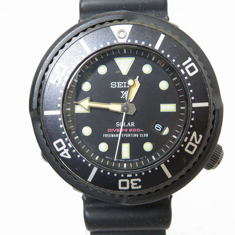 SEIKO | セイコー PROSPEX FREEMANS SPORTING CLUB別注モデル限定400個 腕時計 SBDN029 ブラック【瀬戸大橋店】