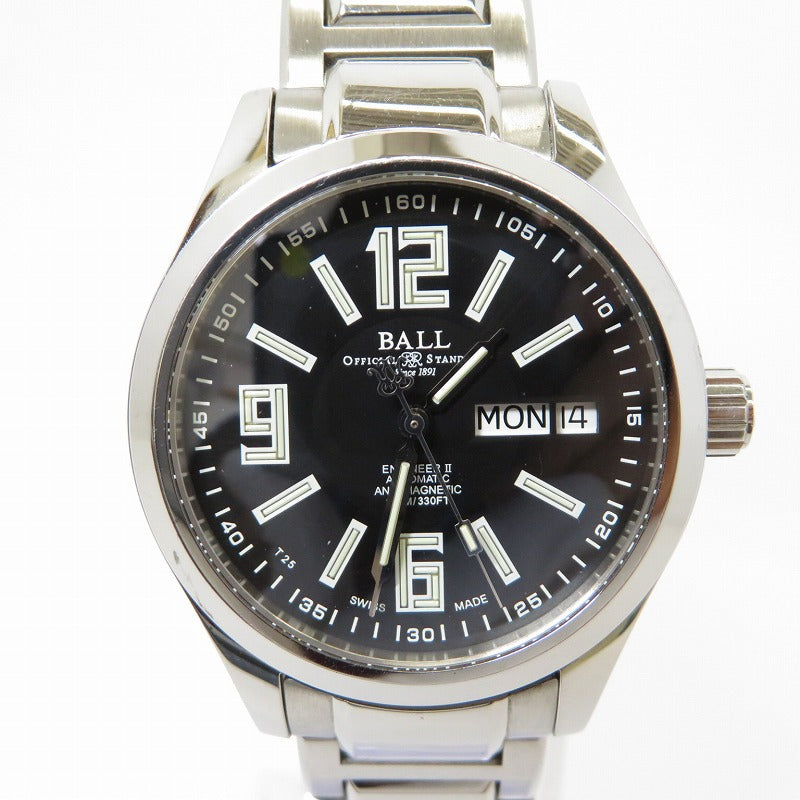 BALL WATCH | ボール エンジニアII アラビック 腕時計 NM1016C-S1AJ-BK ブラック【瀬戸大橋店】