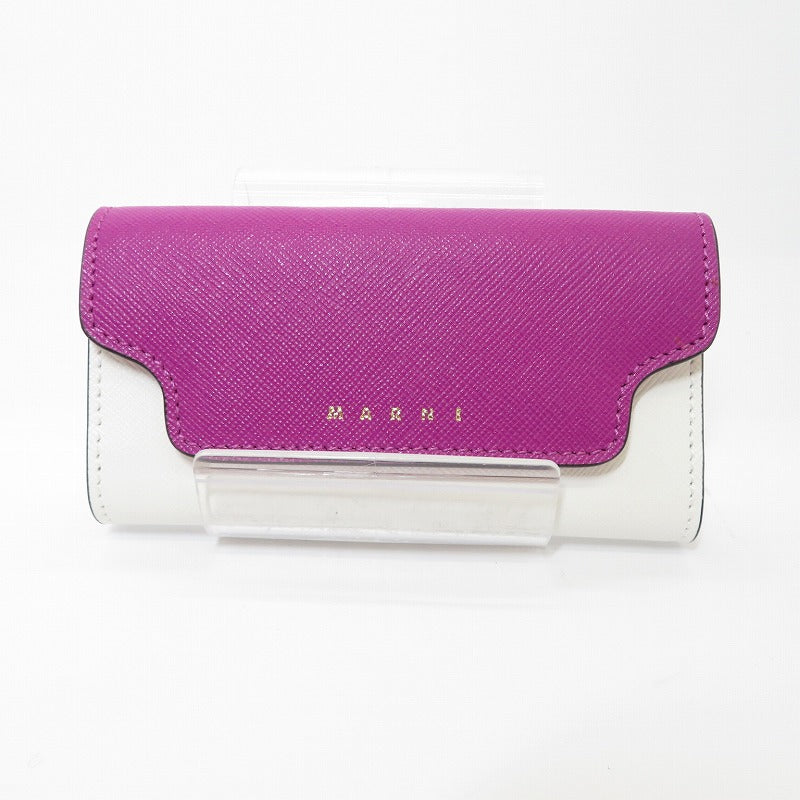 MARNI | マルニ サフィアーノレザー6連キーケース キーケース PCMO0017U1 パープル【瀬戸大橋店】