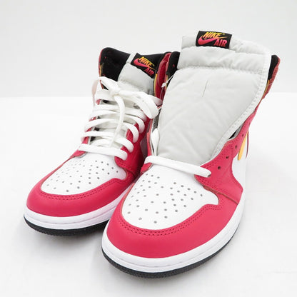 NIKE | ナイキ AJ1 High OG 'Light Fusion Red' スニーカー 555088-603 エアジョーダン ピンク 27cm【瀬戸大橋店】