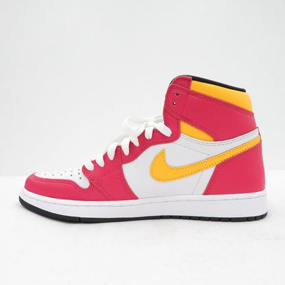 NIKE | ナイキ AJ1 High OG 'Light Fusion Red' スニーカー 555088-603 エアジョーダン ピンク 27cm【瀬戸大橋店】