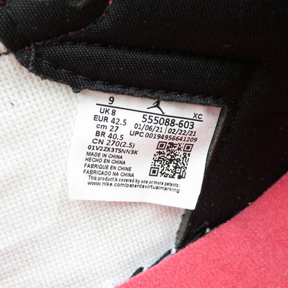 NIKE | ナイキ AJ1 High OG 'Light Fusion Red' スニーカー 555088-603 エアジョーダン ピンク 27cm【瀬戸大橋店】