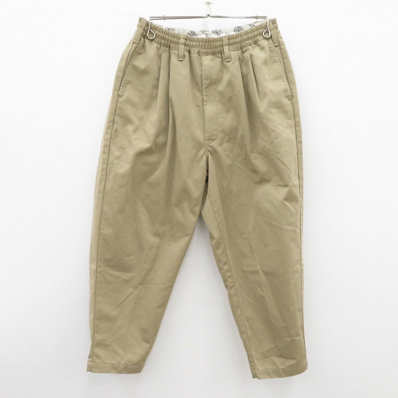 COOTIE | クーティー T/C 2 Tuck Easy Pants パンツ ブラウン サイズ：S【瀬戸大橋店】